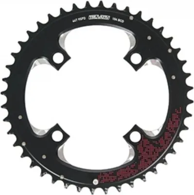 Image de Plateau Truvativ VTT ; 44 dents, LK104 mm, aluminium, rouge ;
