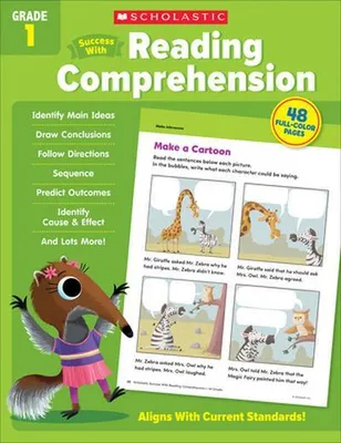 Image de Scholastic Success with Reading Comprehension Grade 1 Workbook