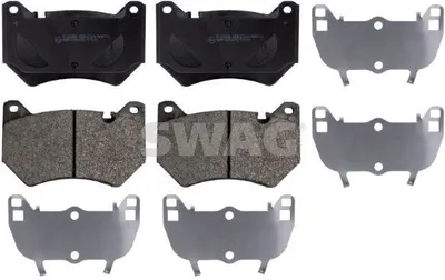Produktbild von SWAG Bremsbeläge Satz Vorne Bremsklötze für AUDI Q5 (FYB) 33 10 7501
