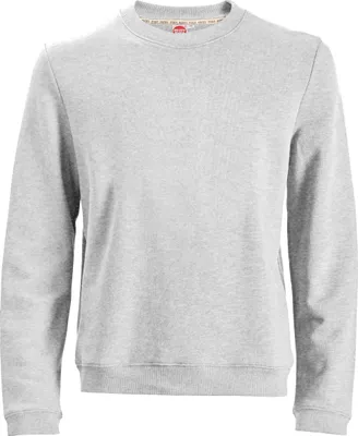 Immagine prodotto di Felpa Basic Honeymoon grigio chiaro con bordi elasticizzati sul fondo 3XL