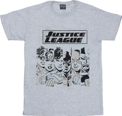 Produktbild von DC Comics - "Justice League" T-Shirt für Herren BI31531 (M) (Grau)