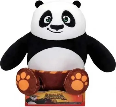 Obrázok produktu pre Play-Doh plyšová hračka Kung Fu Panda 4 - mäkká plyšová hračka panda