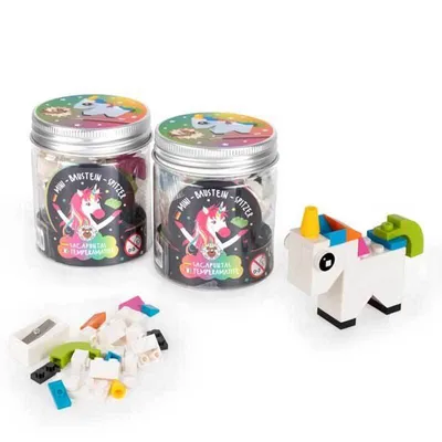 Produktbild von Trendhaus Handelsgesellschaft DREAMLAND Spitzer Mini-Baustein-Set 18