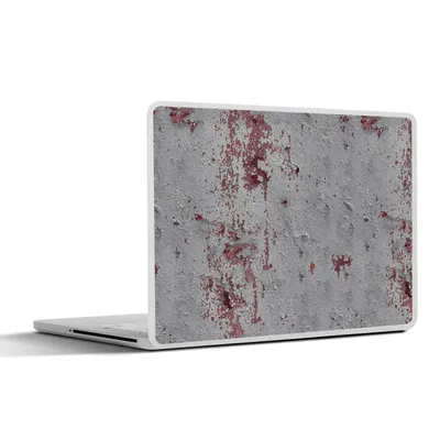 Produktbild von MuchoWow® Laptop Aufkleber Sticker Cover Rost - Metall - Vintage - Muster 31x22.5 cm - Laptop-Deko