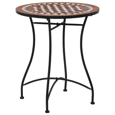 Immagine prodotto di set bistrot 3 pezzi in Vetroceramica mosaico terracotta