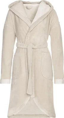 Produktbild von Vossen Damen-Kapuzenmantel  Runa 8009 Farbe Stone/Ivory Größe 48/50 XL
