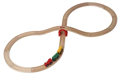 Image de Houten Trein Set, 20dlg.