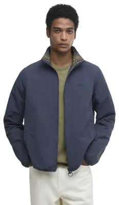 Produktbild von cel dunkelblaue wendbare Sommerjacke Barbour normale Passform