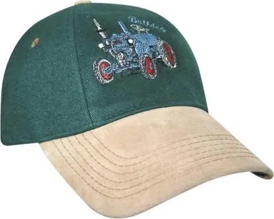 Produktbild von Baseballcap mit Stick - Bulldog Traktor - 68122 grün-beige