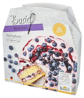 Produktbild von BIRKMANN Springform, Ø 28, H 8,5 cm, Extra Hoher Rand, Auslaufschutz, Antihaftbeschichtung, PFOA- & P