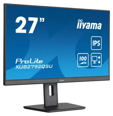 Produktbild von iiyama ProLite XUB2792QSU-B6, LED-Monitor, (WQHD, IPS, AMD Free-Sync)