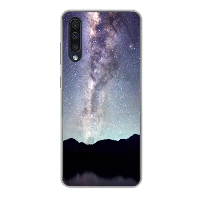 Produktbild von MuchoWow® Handyhülle Schutzhülle Hülle für Samsung Galaxy A50 Universum - Galaxie - Sternenhimmel - Jungen - Mädchen - Kinder Silikon Softcase Handy Hülle - Mobiltelefonhülle