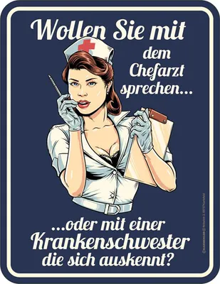 Image de Infirmière - Panneaux Fun - Médecin-chef
