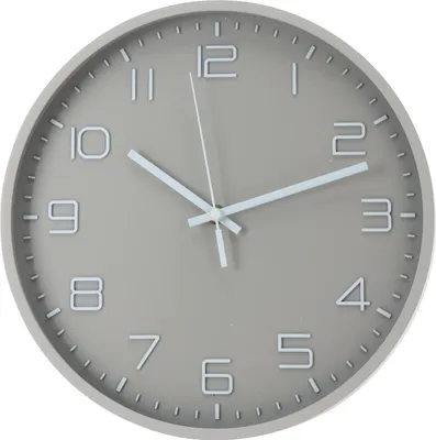 Produktbild von Wanduhr grau grün oder anthrazit Ø 30 cm sortiert