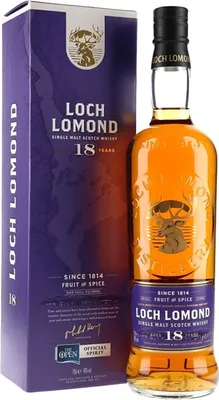 Produktbild von Loch Lomond 18 Jahre Highland Single Malt Scotch Whisky 0,7l, alc. 46 Vol.-%