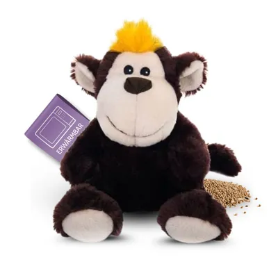 Produktbild von Habibi Plush Classic Wärmetier Schimpanse Kuscheltier Wärmekissen Wärmflasche