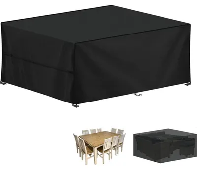 Obrázek produktu pro Ochranný kryt na zahradní nábytek, materiál: 420D Oxford, vodotěsný, větruodolný, rozměry: 260x220x80 cm
