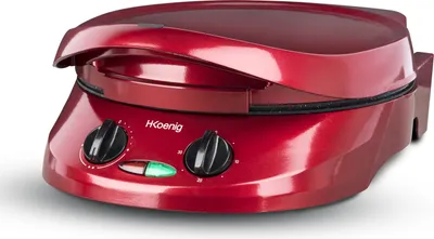 Produktbild von H.Koenig TRT180 Multifunktionsbäcker / Kuchenbackfunktion / Antihaft-Beschichtung / 1800 W / rot