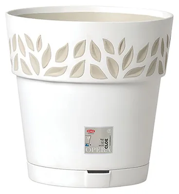 Immagine prodotto di STEFANPLAST Vaso Cloe Con Riserva Diametro Cm20 Bianco