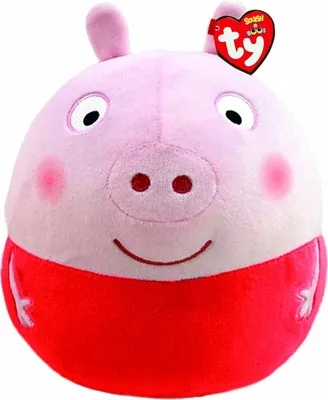 Produktbild von Ty 39315 - Peppa Pig - Peppa Pig - Squish A Boo / Squishy Beanies - 20cm (10")