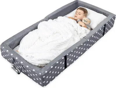 Immagine prodotto di Lettino da viaggio compatto e leggero per bambini piccoli, pieghevole
