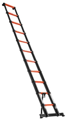 Immagine prodotto di Scala telescopica da 3225 mm - Alluminio, portata massima 150 kg - Scala pieghevole