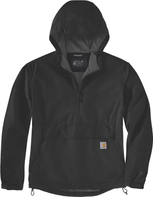 Zdjęcie produktu dla Carhartt Kurtka męska Overjacket Lightweight Packable Anorak 105749, Kolor:czarny, Rozmiar:M