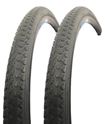 Produktbild von 2x 28 Zoll Fahrrad City Reifen Stollenprofil 47-622 28x1,75 MTB Satz schwarz