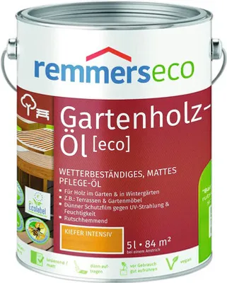 Produktbild von Remmers Gartenholzöl [eco] kiefer-intensiv 5 l