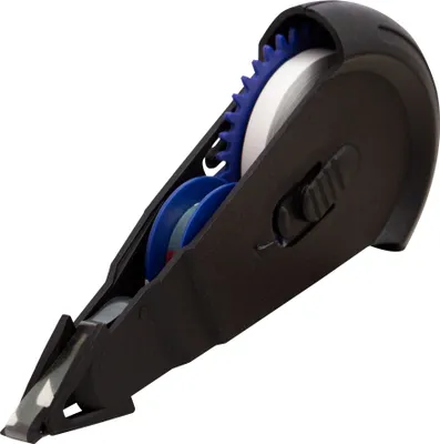 Produktbild von Q-CONNECT KF14432 Korrekturrollernachfüllung schwarz 2 Stück 4,2mm x14m