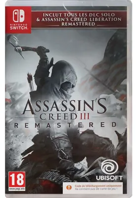 Produktbild von Switch: Assassin's Creed 3 Remastered + Assassin's Creed Liberation