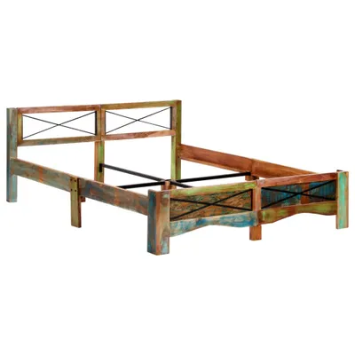 Immagine prodotto di vidaXL Letto in legno massiccio di recupero 160x200 cm