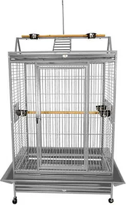 Image de King's Cages BIG PARROTS XXL - Cage pour grands et moyens perroquets (amazone, ara, cacatoès, jackoff) - lumineuse