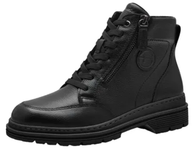 Produktbild von Tamaris Damen Stiefelette Leder bequem; BLACK, EU 36