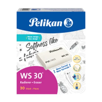 Produktbild von Pelikan WS30, Kunststoff, Weiß, Erwachsene & Kinder, 29 mm, 38 mm, 10 mm