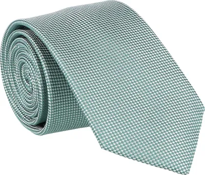 Produktbild von Handgefertigte Seidenkrawatte Oxford 6,5cm breit mit changierendem Effekt