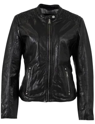 Produktbild von Mauritius Lederjacke Damen MWMabou schwarz Streetwear 100% Leder XL