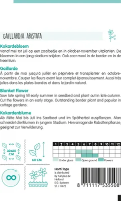 Produktbild von Kokardenblume | Blumensamen von Hortitops