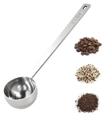 Kaffeeschaufel 30 ml Edelstahl 22 cm lang