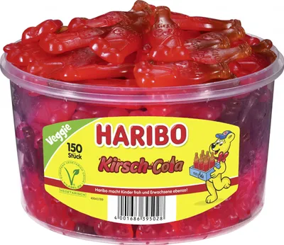 Produktbild von HARIBO Cherry-Cola Fruit Gum 150 ks.
