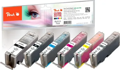 Immagine prodotto di Peach Patrone Canon PGI-570XL/571XL       Multi6Pack    KOM