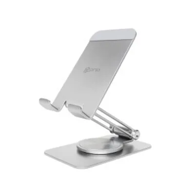 Image de prio support métallique pivotant pour téléphone / support de téléphone portable 360 argent