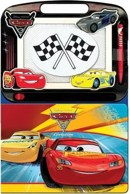 Produktbild von Cars 3, Spielbuch + Zaubertafel