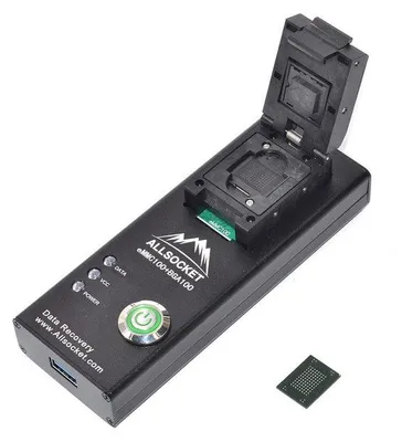 Obrázek produktu pro AllSocket Reader Writer pro eMMC100 a BGA100