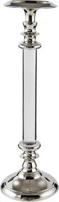 Produktbild von Kaheku Kerzenleuchter Jared silber 10,5 cm Ø 32,5h für Stabkerze 1197006797