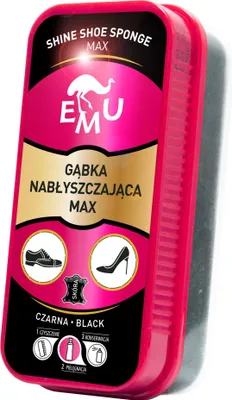 Produktbild von EMU Max schwarzer Schuhputzschwamm