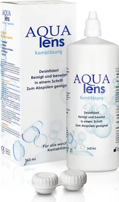 Produktbild von Reinigungsflüssigkeit Geeignet für die Verwendung mit Kontaktlinsen (360 ml) (Restauriert A+)