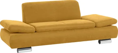 Produktbild von Max Winzer Sofa 2-Sitzer Terrence - Velourstoff mais - Maße: 190 x 90 x 76 cm