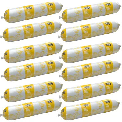 Produktbild von Tuftuf | Nassfutter - 12x900g - Entenfleisch - Vollwertige Mahlzeit - 63% Feuchtigkeit