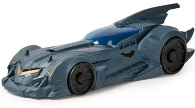 Image de Batmobile noir 40 cm - véhicule dc comics - grande voiture de batman - spin master